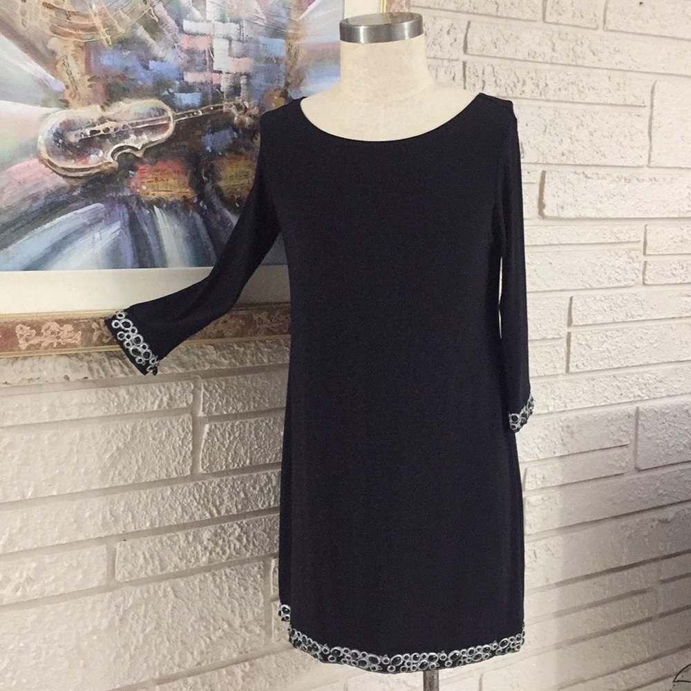 Tiana B. Beaded Tunic Dress